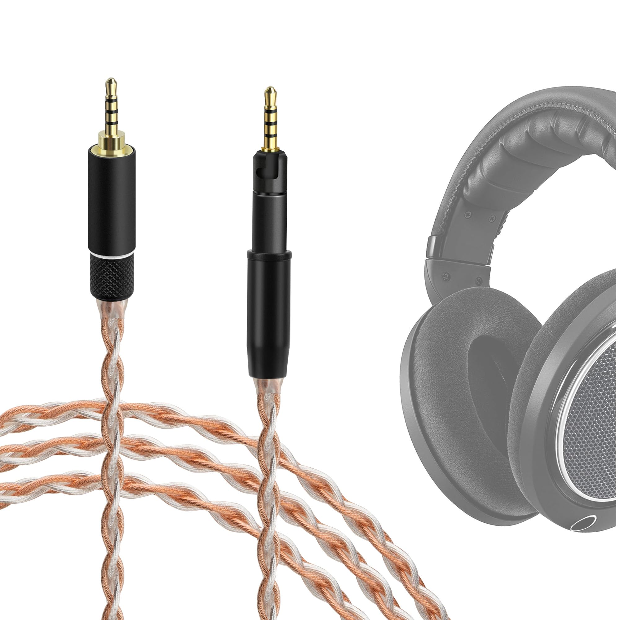 【うまるさん専用】Sennheiser HD 620S　ケーブルセット 61bMSa4GCBL.jpg_BO30,255,255,